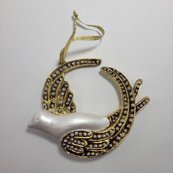 Vintage Christmas Dove Mid-century Bird Ornament - Picture 1 of 4